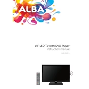 Alba 541645 VL19HDLED-D TV manual cover