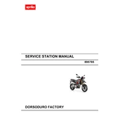 Aprilia DORSODURO FACTORY 2012 Motorcycle manual cover