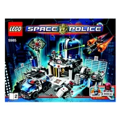 LEGO Space Police 5985-2 Construction Set manual cover