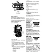 Radica Mattel Buckmasters Turkey Huntin I8026 Toy manual cover