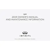 Infiniti Q60 Coupe 2019 Coupe manual cover