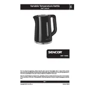 Sencor SWK 1792BK Kettle manual cover