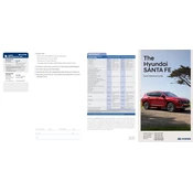 Hyundai Santa Fe 2021 SUV manual cover