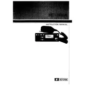 Icom IC-38A Transceiver manual cover