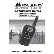 Midland LXT500 X-tra Talk manual cover