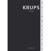 Krups GVS142 Ice Cream Maker manual cover