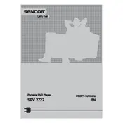 Sencor SPV 2722 DVD Player manual cover