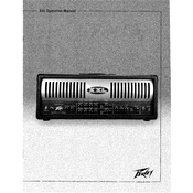 Peavey XXL Amplifier manual cover