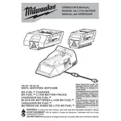 Milwaukee MX Fuel MXFC Charger manual cover