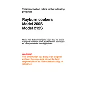 AGA Rayburn 200S Cooker manual cover