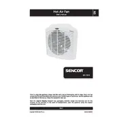 Sencor SFH 7010 Fan manual cover