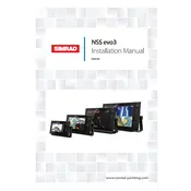 Simrad NSS evo3 series Monitor manual cover