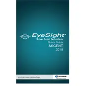 Subaru Ascent Limited Eyesight 2019 manual cover