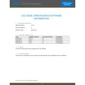 Dell UCC Edge Software manual cover