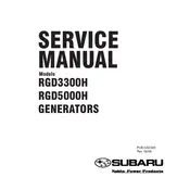 Subaru RGD3300H Generator