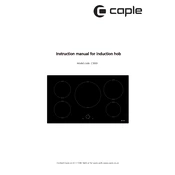 Caple C900I Hob manual cover