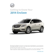 Buick Enclave 2014 manual cover