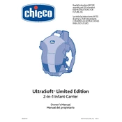 Chicco Ultra Soft LE Carrier manual cover