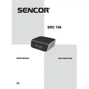 Sencor SRC 136 B Radio manual cover