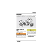 Triumph Tiger Sport ABS A1 2013 Motorcycle manual cover