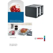 Bosch TAT7S45GB Toaster manual cover