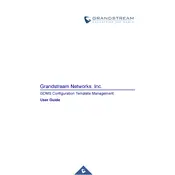 Grandstream GDMS Configuration Template Management Application manual cover