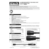 Sealey LED021 Head Light manual cover