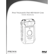 Pyle PPBCM16 Camera manual cover