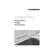 Thomson KS320WI Refrigerator manual cover