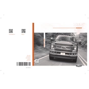 Ford F-350 Super Duty 2017 manual cover