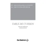 De Dietrich DPE7620XF Hob