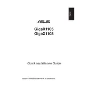 ASUS GigaX1108M Router manual cover