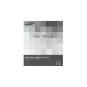 Samsung HMX-U15BN Camcorder manual cover