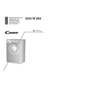 Candy GO4W464-80 manual cover