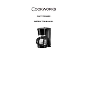 Cookworks 9098271 CM2021J Coffee Machine manual cover