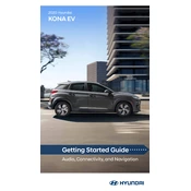 Hyundai Kona EV 2020 Electric Car manual cover