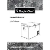 Magic Chef MCL40PFRT Freezer manual cover