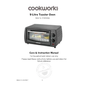 Cookworks 7193831 KR-69-8(AQ) Oven manual cover
