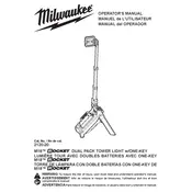 Milwaukee M18 Rocket 2120-20 Light manual cover