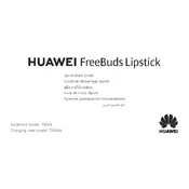 Huawei FreeBuds Lipstick T0004 Earbuds manual cover