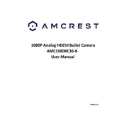 Amcrest AMC1080BC36-B Security Camera manual cover