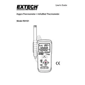 Flir Extech RH101 Meter manual cover