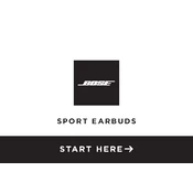 Bose Sport Earbuds manual cover