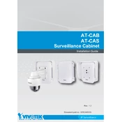 Vivotek AT-CAB-001 Surveillance Cabinet manual cover