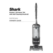 Shark Rotator Lift Away QU573Q Vacuum manual cover