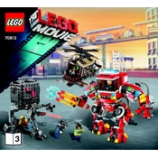 LEGO 70813-3 Construction Set manual cover