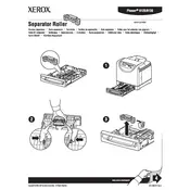 Xerox Phaser 6125 Separator Roller Printer manual cover