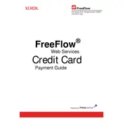 Xerox FreeFlow Web Services Credit Card Ver.6.0 Software manual cover