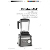 KitchenAid 4KSB7068 Blender manual cover