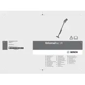 Bosch UniversalVac 18 Vacuum manual cover